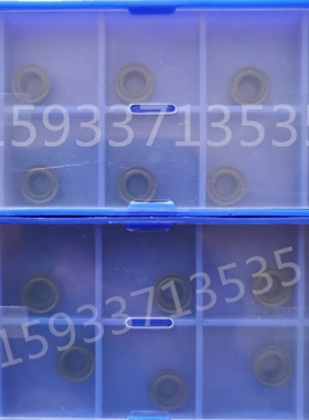 圆形车刀数控刀片YBC252 251 RCMT0803MO圆圈R4钢件黄色黑色