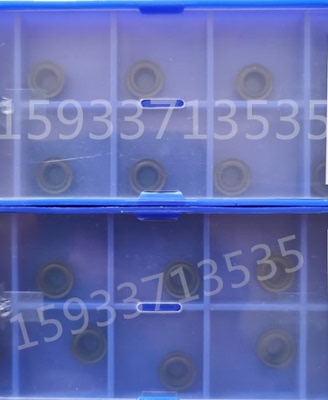 圆形车刀数控刀片YBC252 251 RCMT0803MO圆圈R4钢件黄色黑色