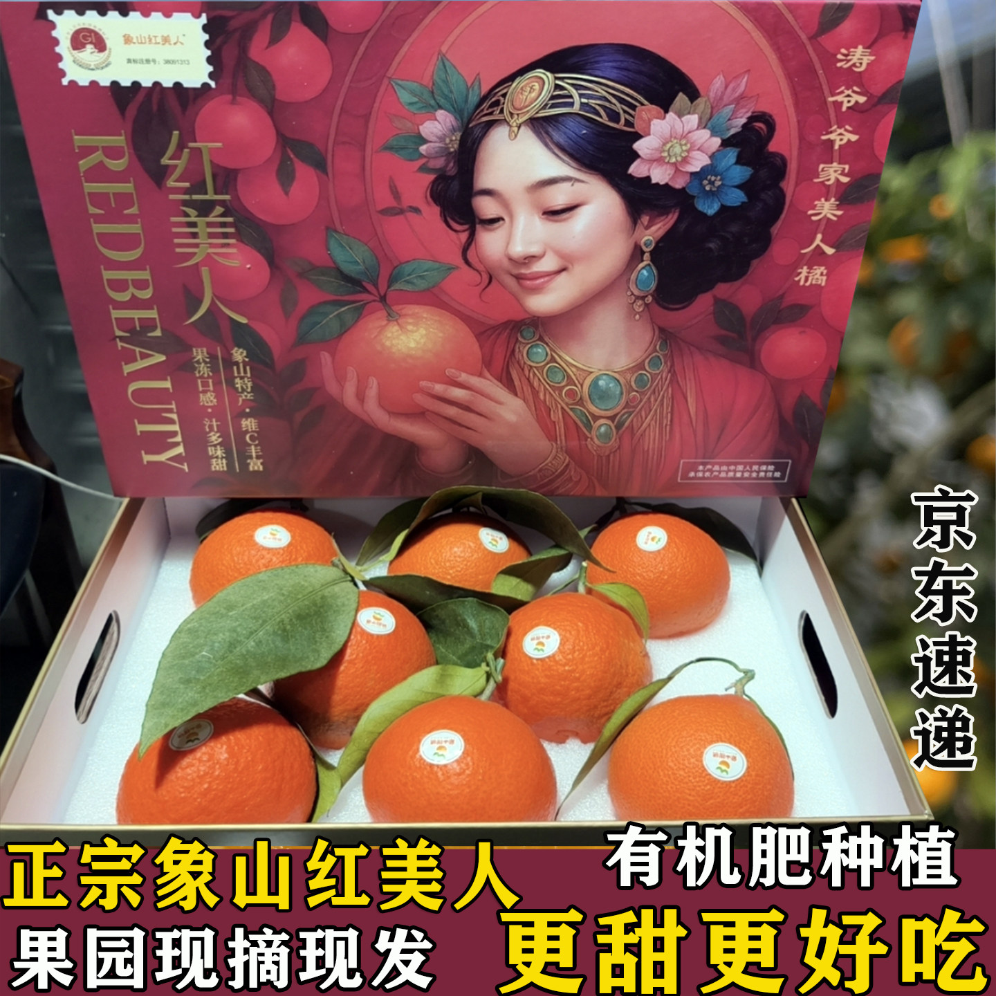 浙江宁波象山红美人柑橘新鲜水果冻橙子爱媛28当季果园现摘包邮,水产肉类/新鲜蔬果/熟食,桔子,淘宝优惠券,粉丝福利购,淘宝优惠卷