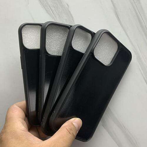 适用于苹果17promax磨砂圆边加厚二合一16plus凹槽手机壳1mm手机壳素材壳diy手工皮具滴胶iPhone11pro/13mini