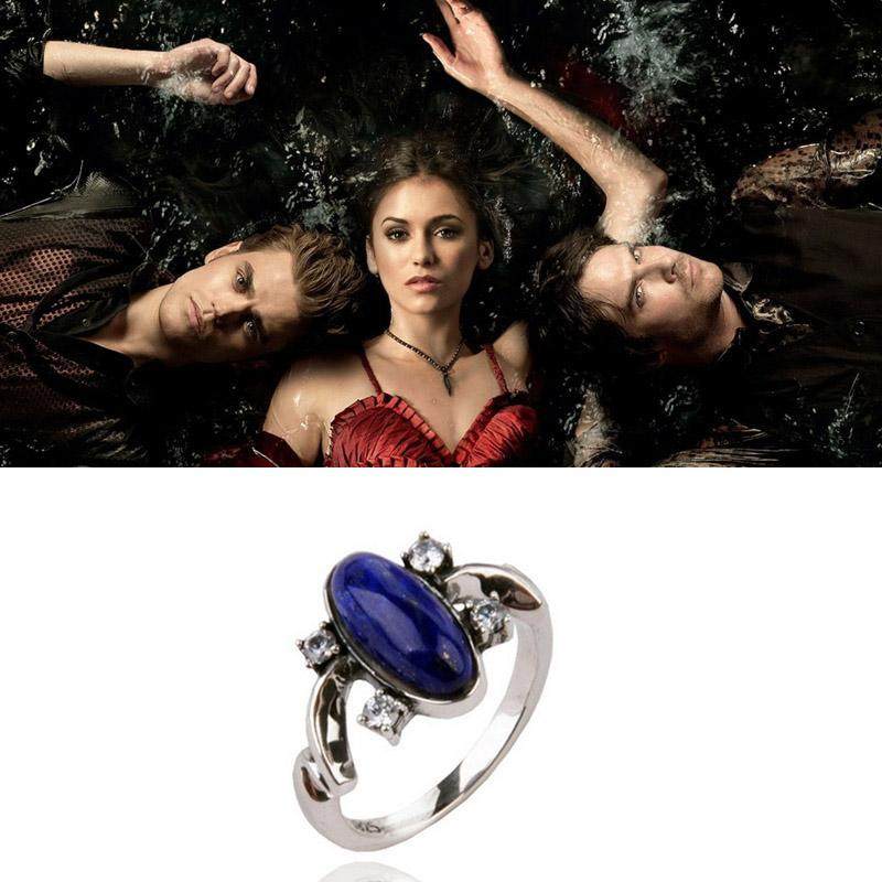 The Vampire Diaries 美剧吸血鬼日记周边 伊琳娜Elena防日光戒指