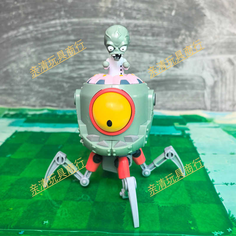 单个植物大战僵尸玩具未来博士僵尸可弹射小鬼僵尸节日礼物模型