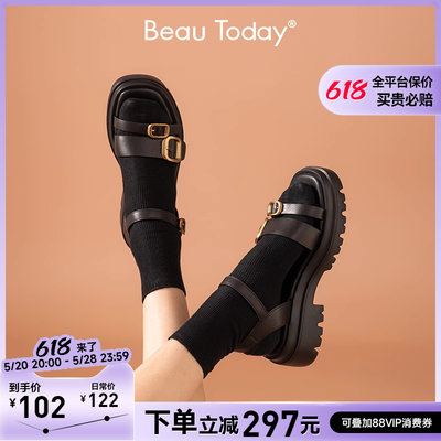 厚底女款凉鞋BeauToday