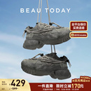 秋季 增高厚底鞋 女鞋 运动鞋 BeauToday厚底老爹鞋 BT休闲鞋 男女同款