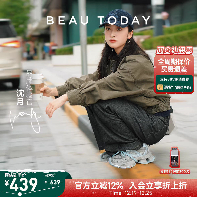 BeauToday老爹鞋2025新款休闲鞋