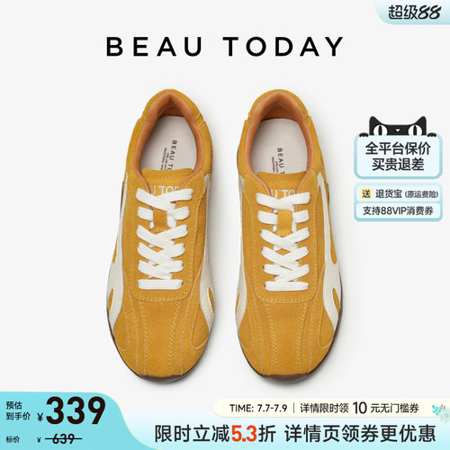 BeauToday德训鞋轻便阿甘鞋