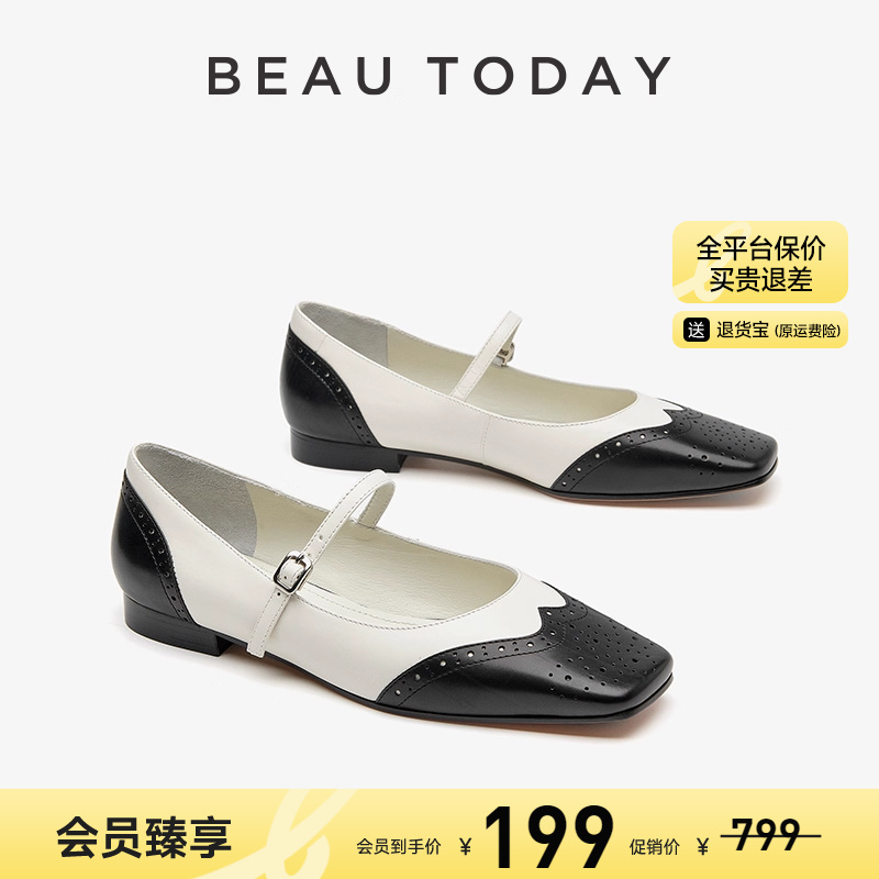 BeauToday玛丽珍鞋女款新款