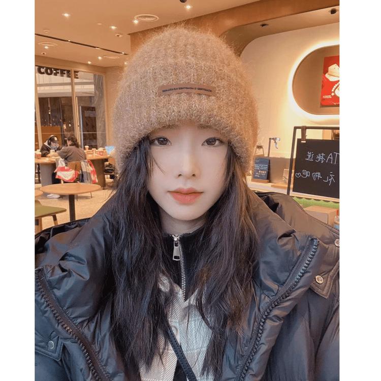 男女秋冬季时尚百搭针织帽大头围