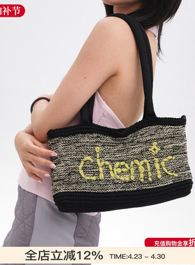 Chemic 2026年新品The Woolly 针织毛线懒懒包百搭腋下包手提包