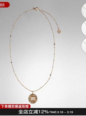 EPISSAGE复古项链锁骨链