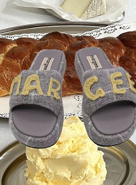 Margee 24ss Chipo 2024新款小众设计钩针贴字拖鞋M星店官方授权