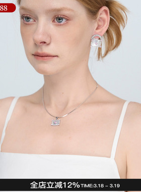 Blingkolio不另可 26新款贝母信封锁骨链精致项链M星店