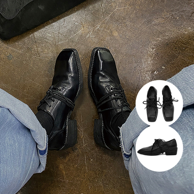 AFFLATUS3系带真皮单鞋M星店