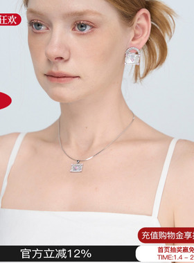 Blingkolio不另可 25新款贝母信封锁骨链精致项链M星店