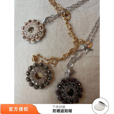 EPISSAGE花形项链可调节