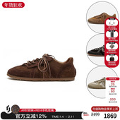 现货cotemp 复古休闲麂皮运动休闲鞋 2025新款 手工软皮德训鞋