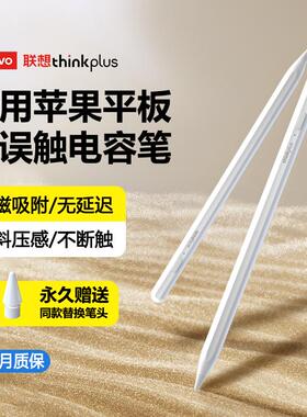 联想 电容笔 BP21-BL磁吸触控笔 平板手写触屏平替笔 苹果专用 不断触丨无感延迟丨可换笔头 倾斜压感