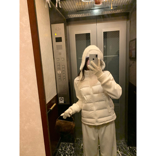 羽绒拼接摇粒绒外套 2025aw GYOKUU 冬日来信