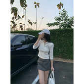 短裤 半裙款 深灰色西装 GYOKUU