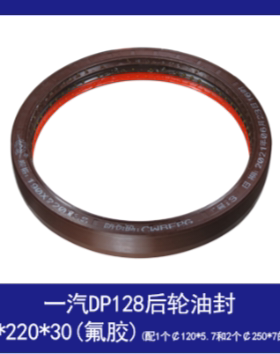 适用于一汽DP128后轮油封190*220*15/30大力神190*220*22/23