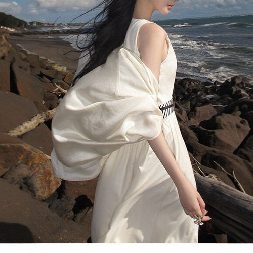 【珍珠泪光】春夏外套披肩女2026新款松弛感慵懒风开衫防晒上衣