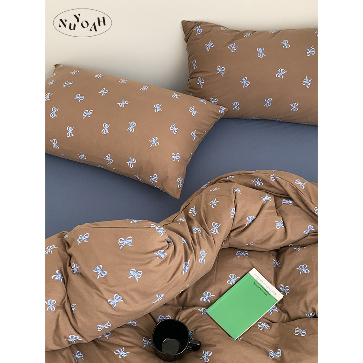 Nuyoah studio 复古爱丽丝 韩系纯棉针织全棉A类四件套天竺棉床单,床上用品,床品套件/四件套/多件套,淘宝优惠券,粉丝福利购,淘宝优惠卷