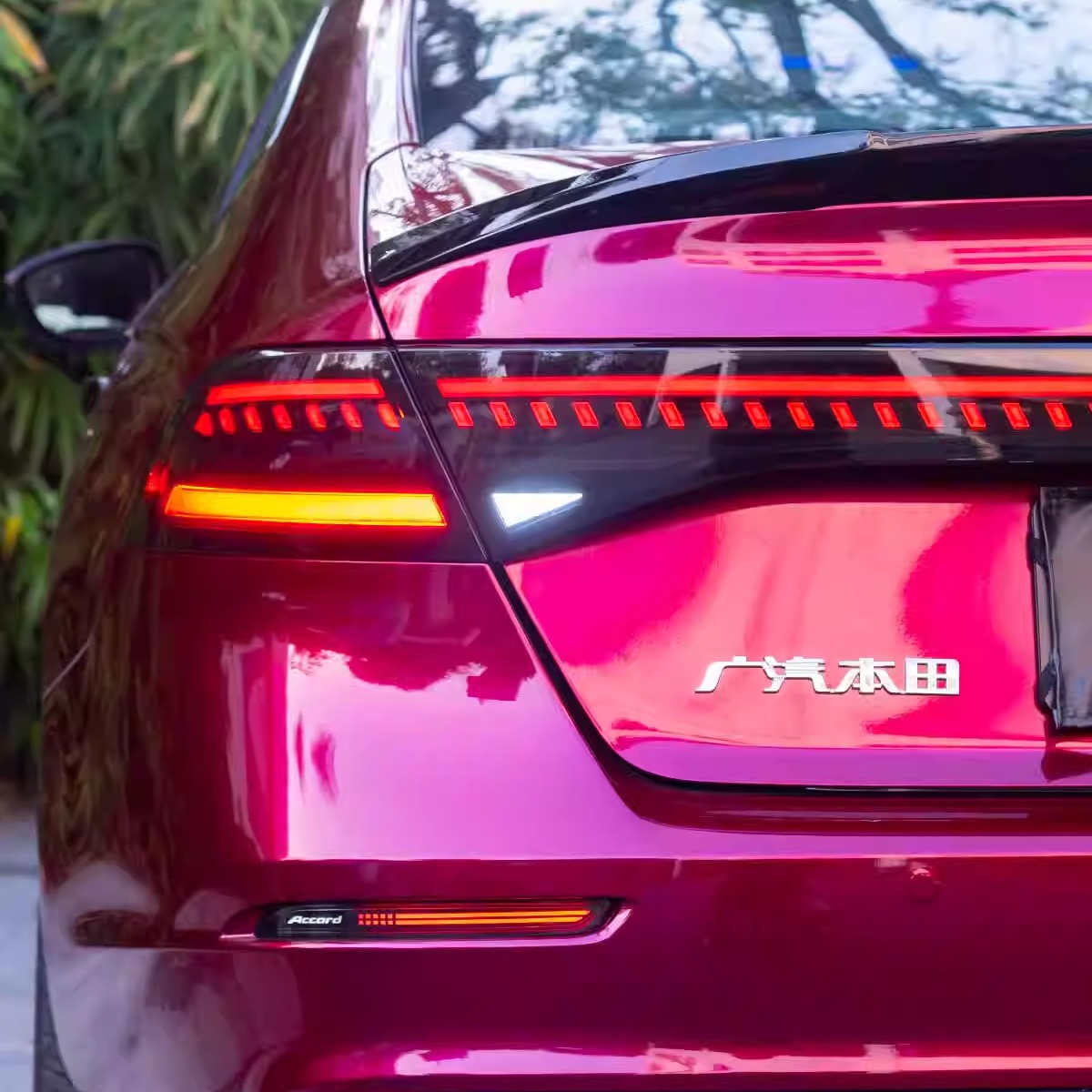 奥迪款改装十一代配件尾灯