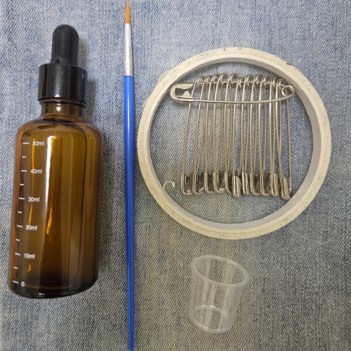 牛仔裤水洗边褪色剂diy工具包/牛仔裤修补/牛仔裤原边/