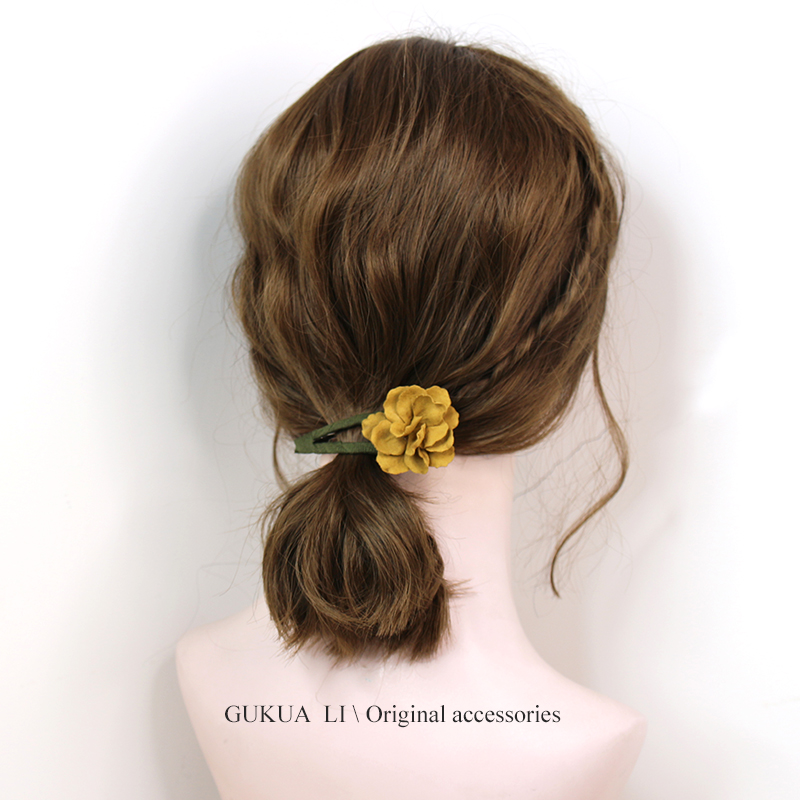 gukua小姐原创边夹可爱风发卡