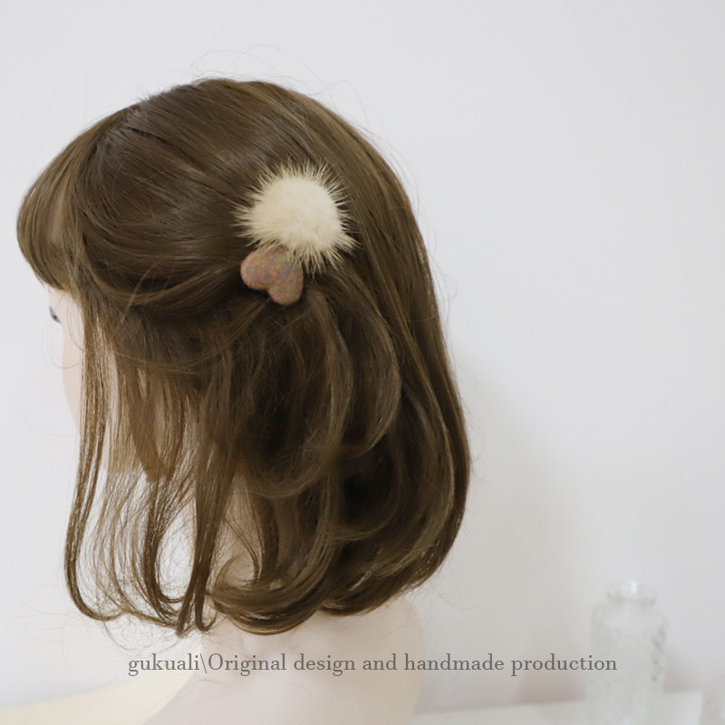 秋冬毛绒百搭气质发饰