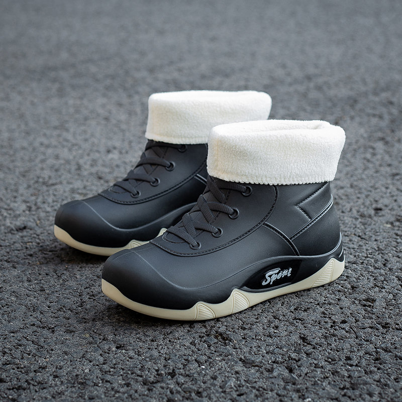 潮流晴雨鞋四季轻便户外穿靴子