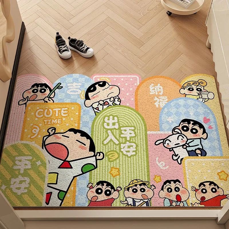 卡通小狗丝圈入户门地垫进门除尘脚垫门口防滑耐脏可裁剪地毯,居家布艺,入户地垫,淘宝优惠券,粉丝福利购,淘宝优惠卷