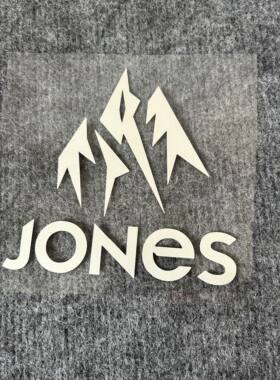 jones滑雪板贴纸装饰电动车头盔摩托车窗贴三角窗防水防晒装饰