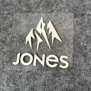 jones滑雪板贴纸装饰电动车头盔摩托车窗贴三角窗防水防晒装饰