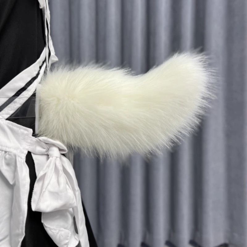 声控狐狸尾巴电动遥控兽尾充电腰带款手作漫展cosplay万圣节装扮