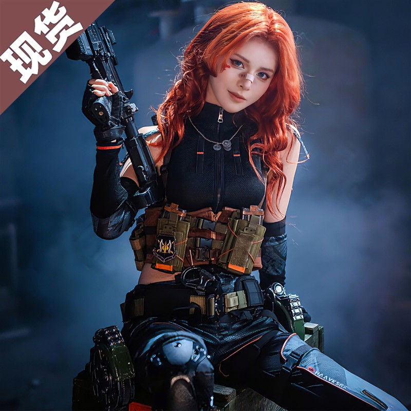 现货三角洲行动cos服克莱尔疾风cos服游戏二次元cosplay服装女图片