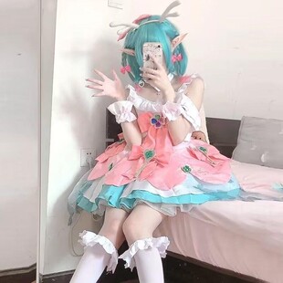 万圣节服装遇见神鹿时之境愿祈愿瑶妹服cosplay女装瑶瑶公主cos服