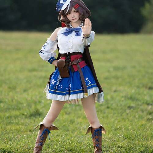 赛马娘cos服Pretty Derby北部玄驹待兼诗歌剧cosplay服里见光钻