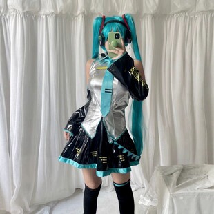 初音未来公式cos服装音符袖套游戏动漫漫展cosplay女全套服装现货