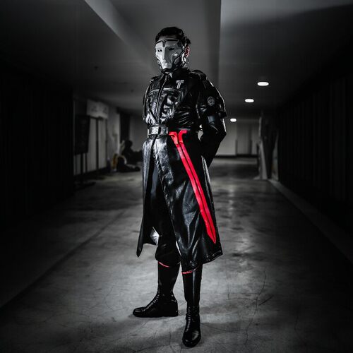典狱长cos服典狱长cos面具典狱长cos三角洲行动典狱长cos服全套