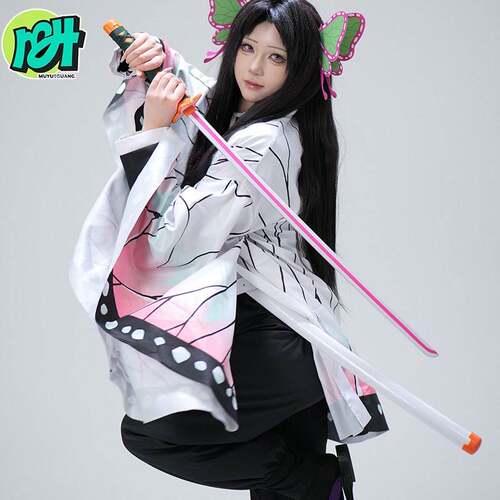香奈惠 鬼灭之刃虫柱cos服香奈惠cosplay鬼杀队队服衣服假发套装