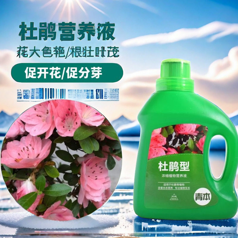 杜鹃花专用肥营养液花肥料家用盆栽花卉通用型养花中性植物叶面肥