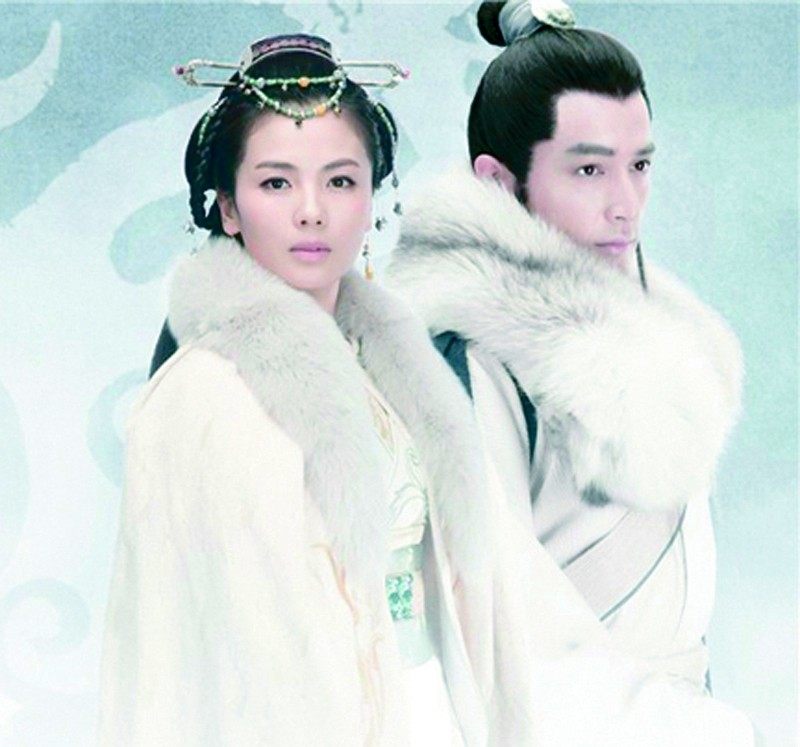 订影视剧琅琊榜汉服主题古装男披风胡歌武侠装梅长苏同款舞台斗篷