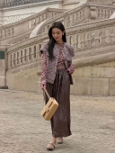 复古风轻奢时尚 小香风马夹法式 减龄百搭温柔风外套女 新款 2026春季