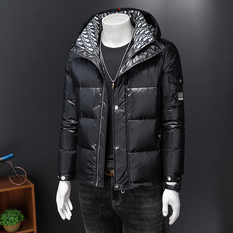 男士羽绒服加厚保暖连帽短款潮流欧货休闲外套22093P355,男装羽绒服,电商D220