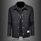 2026男士春秋季工装商务休闲时尚修身夹克外套8259P165，男装夹克，电商D220