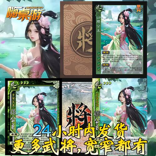 三国新UI杀滕公主十周年武将卡牌全套桌游片学生版拓展自印扩展包