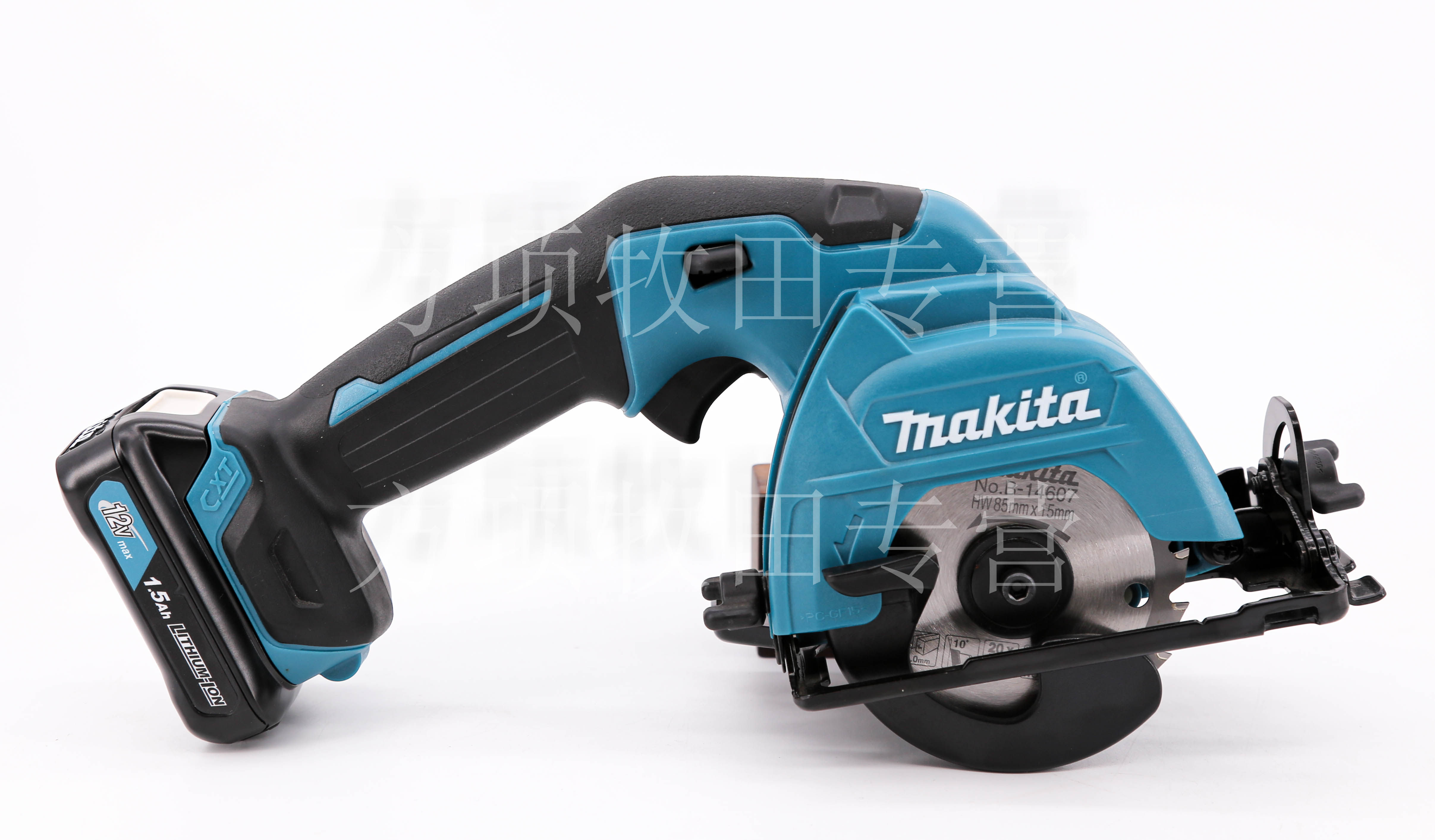 makita牧田充电式圆锯12v电圆锯hs301家用木工手提3寸电锯切玻璃