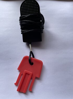 插片式跑步机安全锁磁铁插片式开关磁扣吸铁石感应器急停钥匙绳
