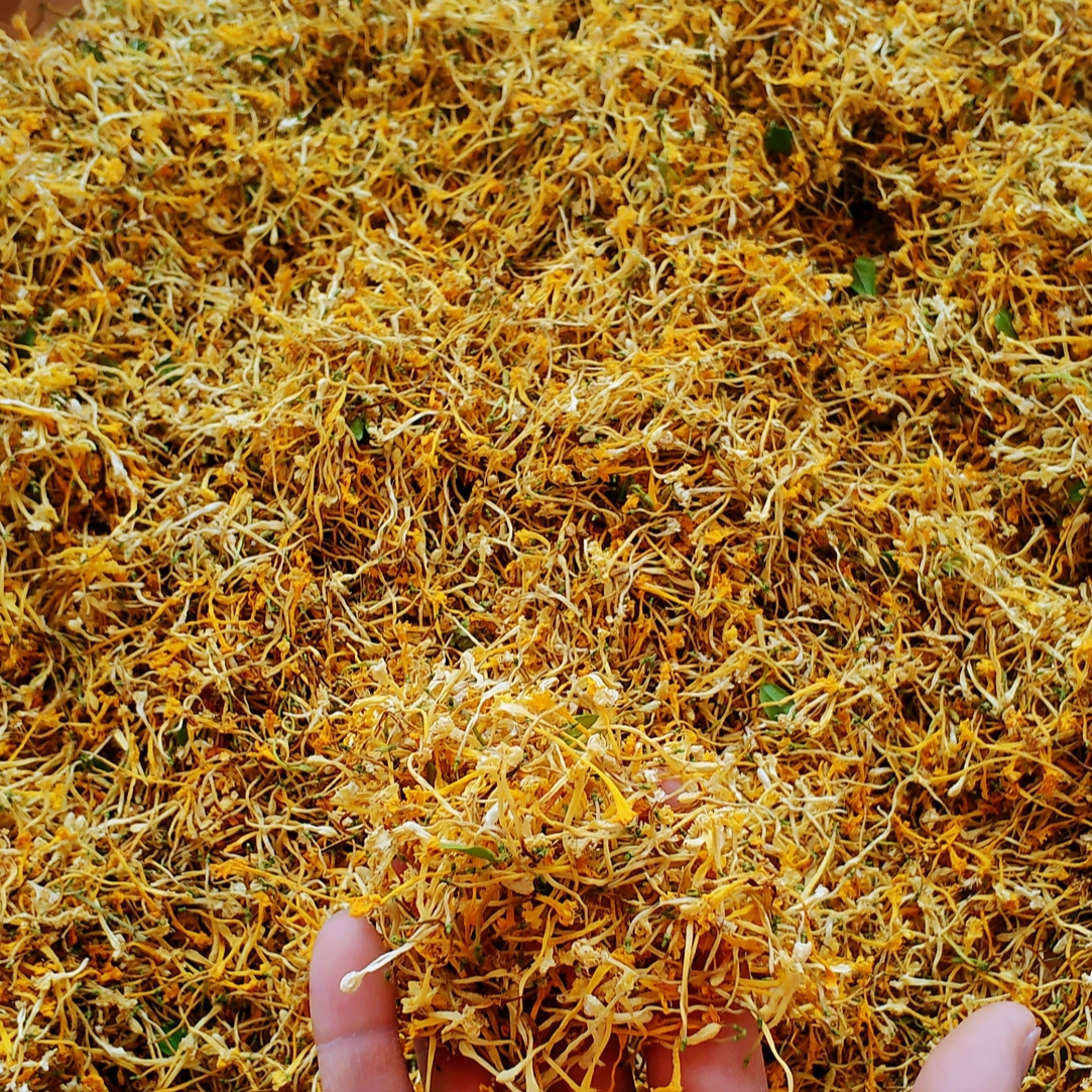 云南特产野生金银花散装清火花草茶自然晾晒25年新货农家精选